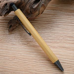 <span class=keywords><strong>ปากกา</strong></span>ไม้ไผ่รักษ์โลก HUA พร้อมโลโก้สั่งทำ แบบกด ใช้เป็นปากกาสไตลัสสำหรับหน้าจอ<span class=keywords><strong>โทรศัพท์</strong></span> สัมผัสนุ่ม ของขวัญส่งเสริมการขาย - Product Image 6