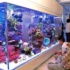 Offre Spéciale produit taille personnalisée haute qualité aquarium armoire acrylique aquarium marin aquarium - Product Image 3