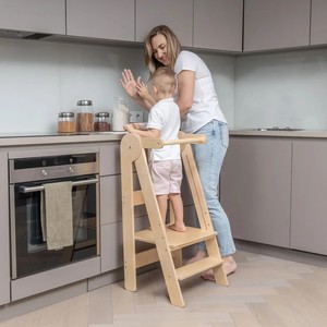 Offre Spéciale cuisine apprentissage tour aide <span class=keywords><strong>tabouret</strong></span> sécurité apprentissage tour pliable à la main <span class=keywords><strong>tabouret</strong></span> - Product Image 3