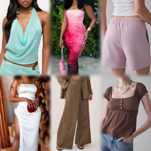 Clearance of Women's Summer High-quality Dresses, Tops, T-shirts, Pants Mixed Style Second-hand Clothing Wholesale - Product Image 2