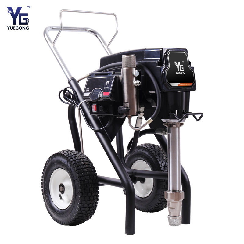 YG G85 Industrial Use 220V Wall Paint Machine With Piston Pump Latex ...