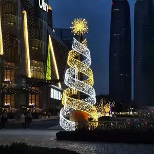 Dev led ışık ağacı mor, açık led ağaç ışıkları üretici yüksek kalite açık dekor 3D motif hediye kutusu ışıkları