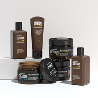 Pot vide pour gommage corporel 500 ml, bouteille de crème solaire en plastique HDPE à l'envers, emballage cosmétique, bouteille de shampoing carrée 300 ml