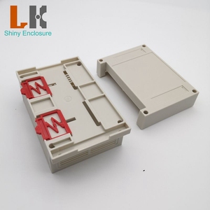 145*90*72 Mét vỏ nhựa cho thiết bị điện tử ngã ba nhà ở DIN đường sắt bao vây hộp PLC hộp nhựa cho kết nối - Product Image 4