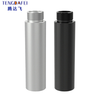 Adaptateur de montage à vis en alliage d'aluminium durable de haute qualité pour pied de microphone, avec filetage 1/4 femelle et 5/8 mâle