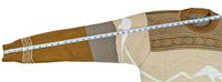 Pull en tricot à col rond pour homme, motif alpaga artistique, en fil filé à la main, marron, doux et chaud, hiver, avec logo frontal, ODM