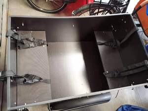 Design olandese triciclo elettrico <span class=keywords><strong>Cargo</strong></span> cabina anteriore per bambini uso famiglia 3 ruote <span class=keywords><strong>bicicletta</strong></span> <span class=keywords><strong>elettrica</strong></span> - Product Image 4