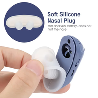 Dispositivo Nasal de Respiración con Circulación de Aire, Carga USB, Ligero, Mini, Ideal para Hoteles, Viajes, Hogar y Ayuda para Dormir