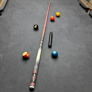 CUPPA Queue de billard en <span class=keywords><strong>fibre</strong></span> de carbone de 58 pouces avec poignée en cuir, joint radial 3/8*10, embout de 12,5 mm, ensemble de queues de billard pour club et domicile - Product Image 5