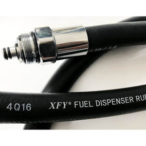 Tuyau de raccordement de distributeur de carburant en caoutchouc résistant au froid et à l'huile ZVAOPW, récupération des vapeurs et ravitaillement en essence pour les automobiles - Product Image 1