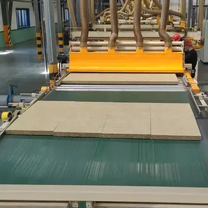 Rock Wool Sound Insulation Material Production Line Mineral Basalt Wool Fiber Sheet Board Pressure Making Machine