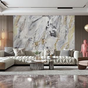 Paneles Decorativos de Pared de Madera de Cristal de Carbono de la Mejor Calidad con Diseño de Roca de Carbono sin Costuras con Protección UV para Paredes de Fondo de Sofá - Product Image 4