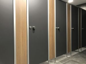 Không thấm nước nhà vệ sinh công cộng phân vùng hệ thống cho spa và phòng tắm thay đổi phòng phân vùng - Product Image 2