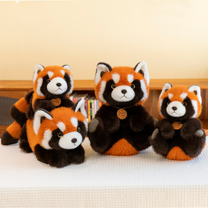 Muñeco de peluche de <span class=keywords><strong>mapache</strong></span> de alta gama, estilo 'Lazy', acostado, para niños, muñeco de confort y juguete, muñeco de panda decorativo - Product Image 6
