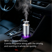 Diffuseur de parfum pour voiture rechargeable par USB sans eau 3004, diffuseur d'huiles essentielles, mini diffuseur de parfum automatique