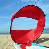 Haute qualité 42 pouces Downwind Wind Sail Kit Kayak Paddle Board Accessoires