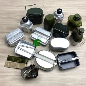 KANGO Camping Mess Kit <span class=keywords><strong>de</strong></span> acero inoxidable compacto todo en uno juego <span class=keywords><strong>de</strong></span> utensilios <span class=keywords><strong>de</strong></span> cocina al aire libre para mochilero, Senderismo y viajes - Product Image 6