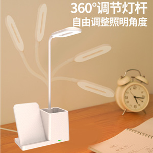 Caricatore Wireless con Luce per Smartphone, Supporto per Penna, Caricatore Wireless Veloce da Scrivania - Product Image 5