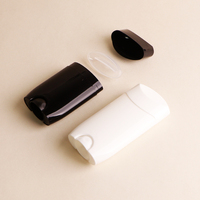 Tube de déodorant en plastique 50g rechargeable à torsion, en promotion