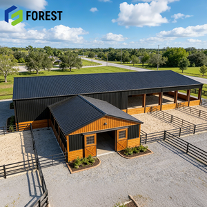 Instalación Ecuestre Interior Multifuncional de Acero, Estilo Moderno, Ecológica, de Tamaño Personalizado, con Construcción Robusta y Duradera - Product Image 1