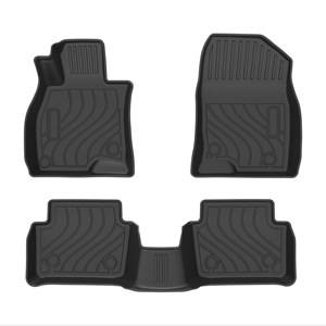 Tappetini Auto Jourm in TPE per Mazda 3 Sedan (Axela) Sport Sedan 2020-2025, Set Completo Nero, Facili da Pulire, Protezione per Tutte le Stagioni - Product Image 1