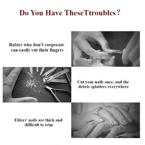 Coupe-ongles électrique rechargeable de style classique pour usage domestique, équipement de soin des pieds et de beauté, coupe-ongles pour adultes - Product Image 5