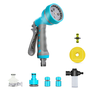 Nhà Sản Xuất 12M 16M Vườn Mini <span class=keywords><strong>Yardwork</strong></span> Hose Reel Với Hose Ống 7 Chức Năng Súng Nước Và Phụ Kiện - Product Image 5