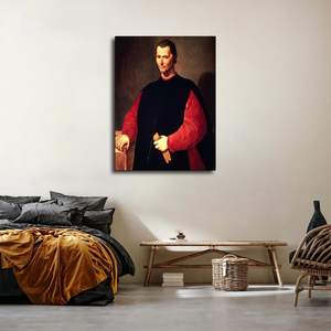 Figure historique personnalisé Niccolo Machiavelli Portrait toile peintures et Art mural décor à la maison philosophie politique mur Art imprimer - Product Image 4