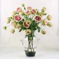 Colle d'arrangement de fleurs d'eau artificielle de simulation Colle AB en résine époxy auto-annulante et non fissurante résistante au jaunissement