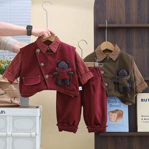 Set di <span class=keywords><strong>abbigliamento</strong></span> 2025 a gamba aperta da 0 a <span class=keywords><strong>3</strong></span> <span class=keywords><strong>mesi</strong></span> Set di tuta in cotone organico al 100 per cento per indossare il bambino - Product Image 2