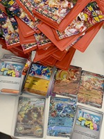 Pack de cartes à collectionner Pokémon Écarlate et Violet Terastal Fearless, édition chinoise, boîte cadeau en papier couleur