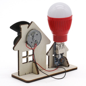 Kit de Ciencia DIY de Energía Eólica, Juguete Educativo de Madera para Niños de 7 a 9 Años, Herramienta de Aprendizaje STEM - Product Image 2
