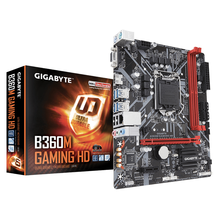 GIGABYTE B360M игровая HD материнская плата с чипсетом Intel B360 LGA 1151 Поддержка Intel Core процессор 9th и 8th поколения