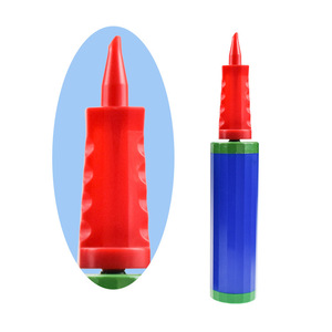 Mini Portable <b>Balloon</b> Pump Push Type Air Pump For Wedding Festival Use <b>Round</b> Latex <b>Balloons</b> Yoga Ball Pump PS Material Color - Product Image 5