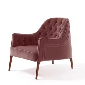 <span class=keywords><strong>Fauteuil</strong></span> de canapé en tissu de chaise de loisirs en <span class=keywords><strong>bois</strong></span> de concepteur nordique pour l'usage de salon et d'hôtel pour des bébés et des enfants - Product Image 2