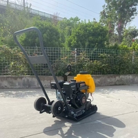 Compacteur à plaque vibrante MP12, 5,5 CV, à essence, pour le compactage du sol, l'asphalte et l'entretien routier