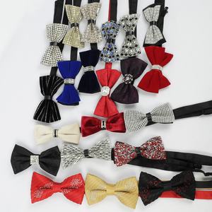 工場から直接出荷、クリスタルバタフライボウタイ大量在庫、複数のスタイルのメンズボウタイ - Product Image 2