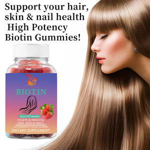 Top Quality Biotin Gummies with Multivitamin & Pantothenic Acid & Zinc Boost Collagen Production Support Healthy Metabolism - Product Image 2