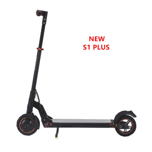 Kugoo-patinete eléctrico plegable S1 Plus de 8 pulgadas, 350 W, Motor de 36V, 7.5Ah, <span class=keywords><strong>30</strong></span> <span class=keywords><strong>km</strong></span>/<span class=keywords><strong>h</strong></span>, disponible en la UE y Reino Unido, promoción de envío gratis - Product Image 2