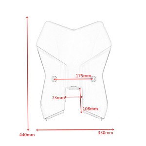 Pare-brise avant surélevé pour moto <span class=keywords><strong>KTM</strong></span> <span class=keywords><strong>390</strong></span> <span class=keywords><strong>ADV</strong></span> 2020-2024 - Product Image 4