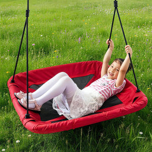 Factory Indoor Rectangular Hanging Baby Tree Children Red square Nest <strong>Swing</strong> Portable <strong>Garden</strong> Baby <strong>Swing</strong> Outdoor <strong>for</strong> <strong>Sales</strong> - Product Image 1