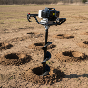 Tarière thermique 52CC/63CC pour <span class=keywords><strong>le</strong></span> forage de <span class=keywords><strong>trous</strong></span> de poteaux et la plantation d'arbres - Product Image 1