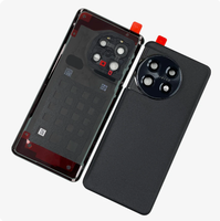 Boîtier de couvercle arrière de batterie pour OnePlus 11 couvercle de batterie en verre couvercle de batterie boîtier arrière avec objectif de caméra et autocollant