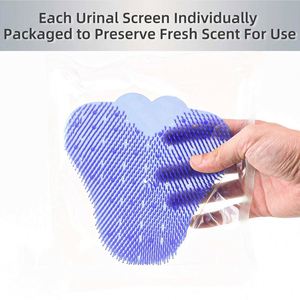 XDH065 OEM Alfombrillas Desodorantes para Urinario con Aroma Oceánico Duradero, Cerdas Largas y Anti-Salpicaduras para Baños y Oficinas - Product Image 6