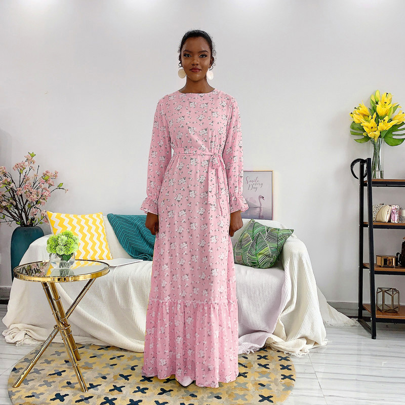 Fashionable design women long islamic clothing muslim middle east dresses