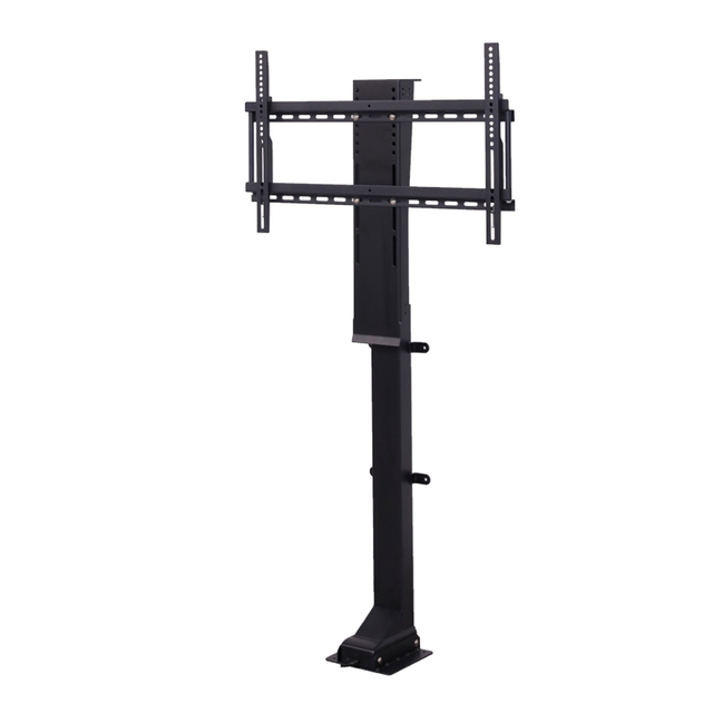 High Quality Adjustable Automatic Motorized Electric TV Lift Stand Bracket for Living Room Metal Construction 5-Year Warranty