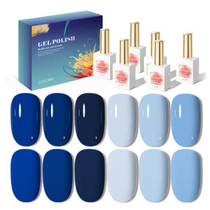 AILANUO, venta al por mayor, distribuidores de suministro de uñas, Gel Led de uñas, colección de 6 colores, esmalte de Gel Uv, OEM, ODM, haga su propia etiqueta privada - Product Image 1