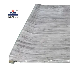 Feuille antidérapante pvc plastique imperméable grain de bois facile à nettoyer vinyle rouleau de sol tapis sol