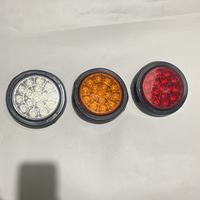 Feu arrière de remplacement 24V 16 LED de marque OEM pour voiture, camion, remorque, réflecteur, feu stop, marqueur latéral, indicateur d'avertissement rouge jaune