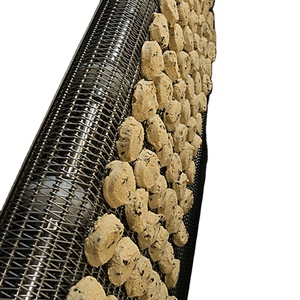 Dây Chuyền Thép Không Gỉ Kim Loại Cân Bằng Dây Xoắn Ốc Băng Tải Thực Phẩm Đai Lưới Để Làm Mát Lò Sấy Đường Hầm Nhiệt Máy Sấy Bánh - Product Image 1